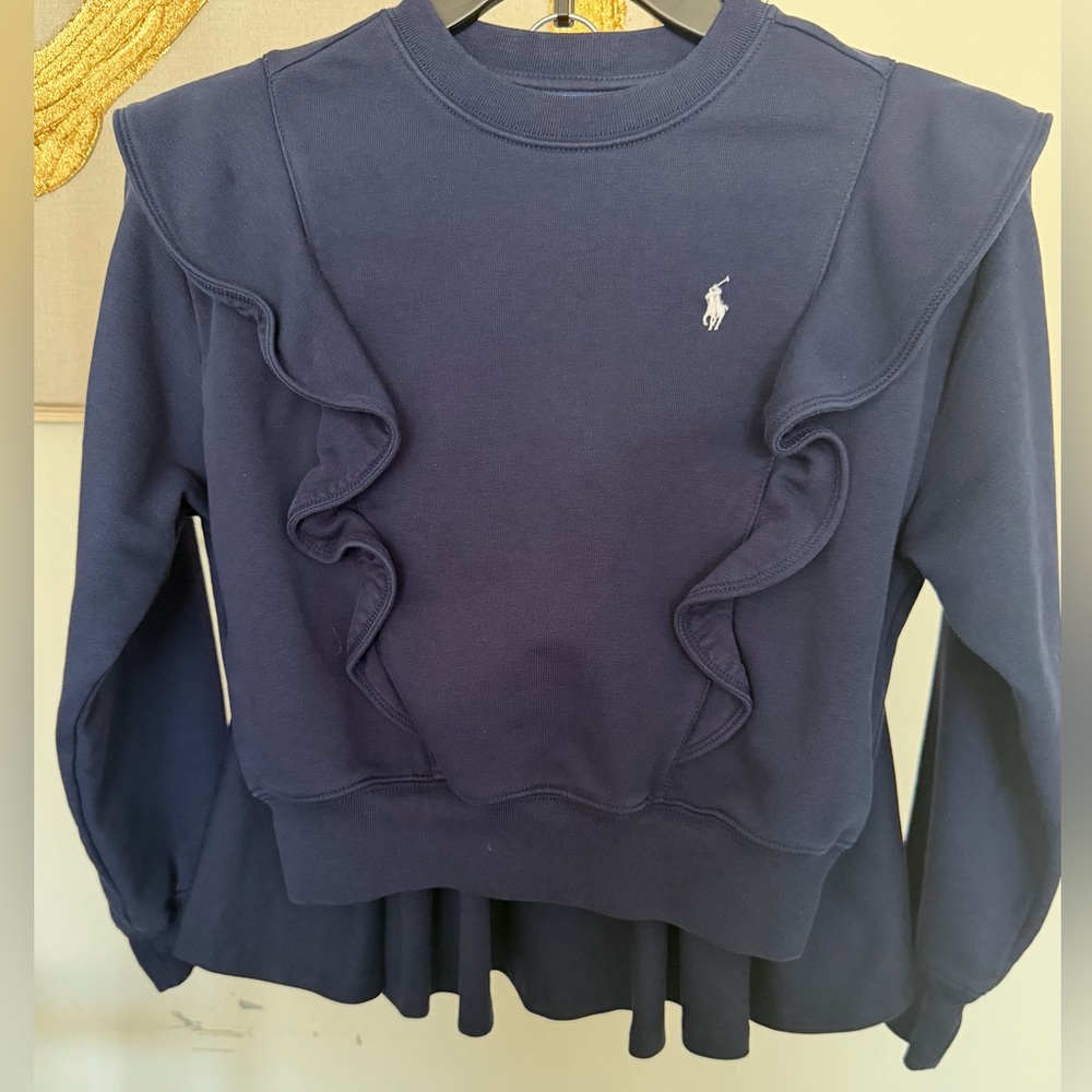 Polo by Ralph Lauren Dark Blue Skirt Set Girls Size M/8-10
